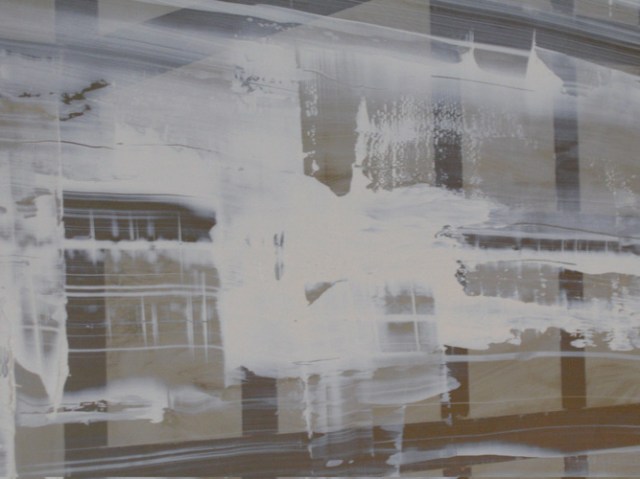 © Wilhelm Roseneder. Guides, 1998-2003. Ölmalerei auf Aluminium/Oil painting on aluminium, 104x150