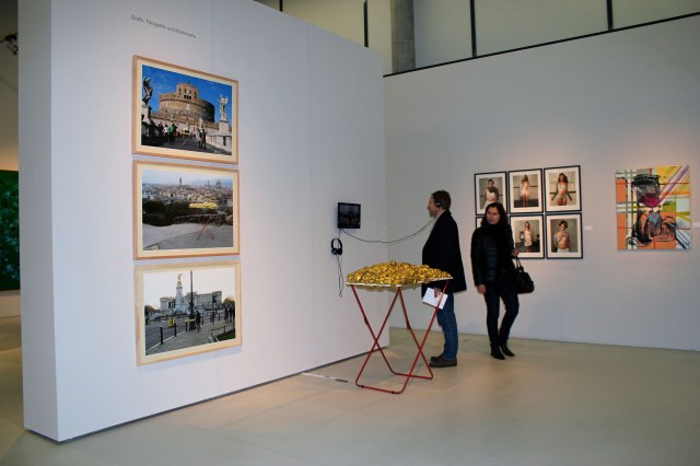 © Wilhelm Roseneder, Renate Egger. Goldene Erweiterung/Golden expansion. Schnittpunkt Burgenland. Landesgalerie Burgenland. Eisenstadt, Burgenland, Austria 2012-2013