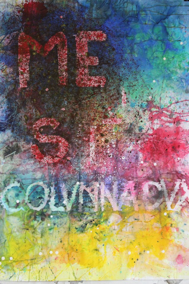 © Wilhelm Roseneder. Römische Landschaft III/Roman landscape III, 2011. Aquarell, Tusche, chinesische Reibtusche, /Watercolour, ink, Chinese ink, 1.20x90 cm. Artist in Residence. Azienda Colonna. Cervinara. Paliano, Italy 2011