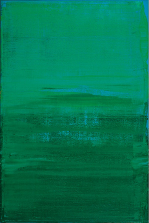 Wilhelm Roseneder, grün-blau-gelb