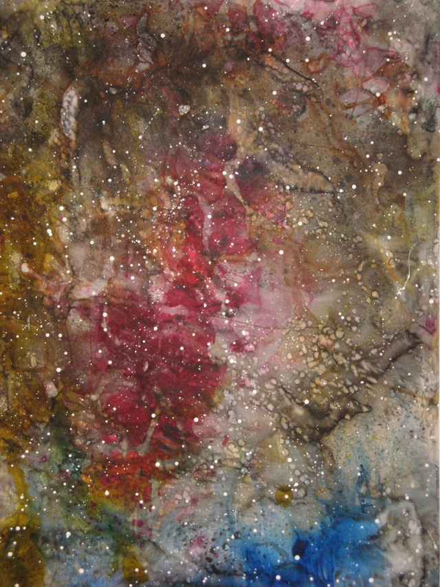 © Wilhelm Roseneder. Sternenbild II/Constellation II, 2010. Aquarell, Tusche, Chinesische Tusche, 2.00