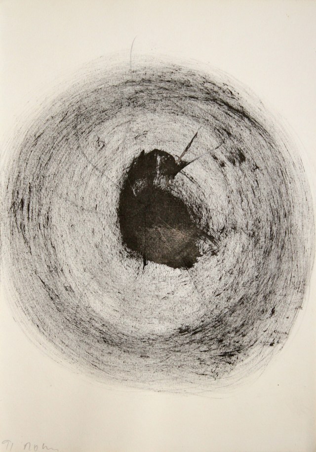 © Wilhelm Roseneder. Das Tier/The animal, 1991. Tusche, Bleistift auf Papier/Ink, pencil on paper, 29,7x20,9 cm 