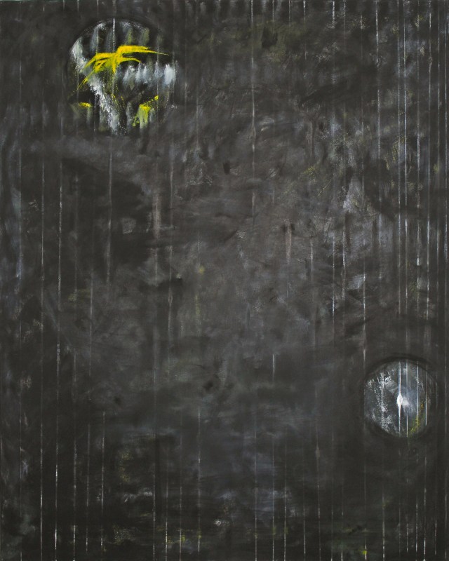 © Wilhelm Roseneder. Spiritus africus, 1991, Öl auf Leinen/Oil on canvas, 150x120cm