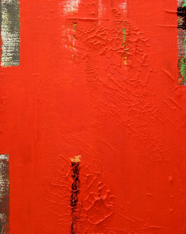 © Wilhelm Roseneder. Azraq, 2002. , 2002, Öl auf Leinen Karton/Oil on canvas cardboard, 41,5x32,8cm